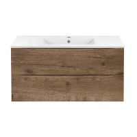 Тумба под раковину Vincea Mia MC100 VMC-2MC100GW 100Х46 с ящиком схема 22