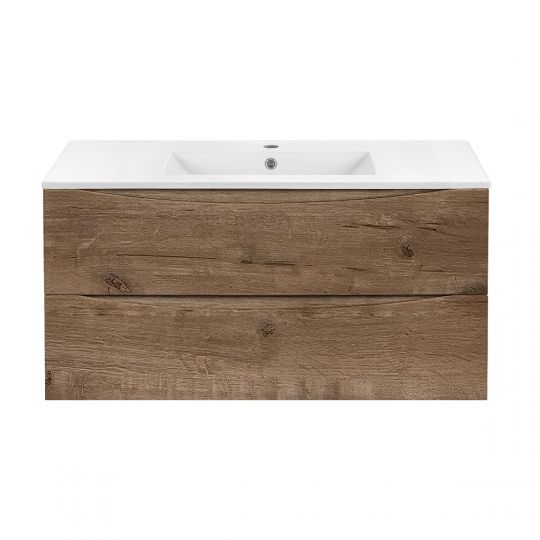 Тумба под раковину Vincea Mia MC100 VMC-2MC100GW 100Х46 с ящиком схема 22