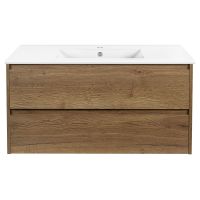 Тумба под раковину Vincea Gio G100 VMC-2G100TO 100Х47 с ящиками схема 5