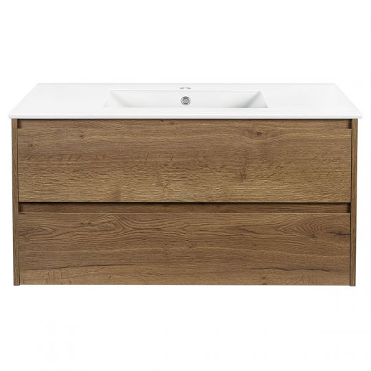 Тумба под раковину Vincea Gio G100 VMC-2G100TO 100Х47 с ящиками схема 5