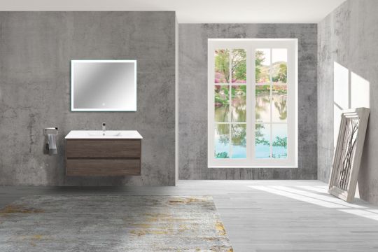 Тумба под раковину Vincea Gio G100 VMC-2G100TO 100Х47 с ящиками схема 8