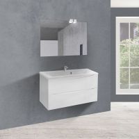 Тумба под раковину Vincea Mia MA900 VMC-2MA900GW 89Х44 с ящиками схема 1