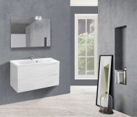 Тумба под раковину Vincea Mia MA900 VMC-2MA900GW 89Х44 с ящиками схема 2