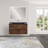 Тумба под раковину Vincea Mia MA900 VMC-2MA900GW 89Х44 с ящиками схема 7