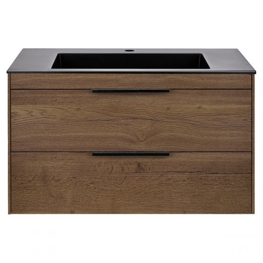 Тумба под раковину Vincea Chiara 2D 2C2800 VMC-2C2800TO 80Х47 с ящиками схема 5