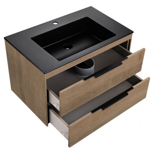 Тумба под раковину Vincea Chiara 2D 2C2800 VMC-2C2800TO 80Х47 с ящиками схема 20