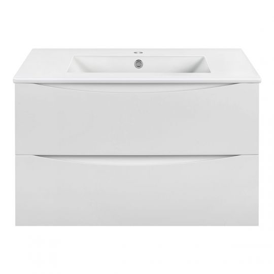 Тумба под раковину Vincea Mia MC800 VMC-2MC800GW 80Х46 с ящиками схема 4