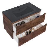 Тумба под раковину Vincea Mia MC800 VMC-2MC800GW 80Х46 с ящиками схема 12