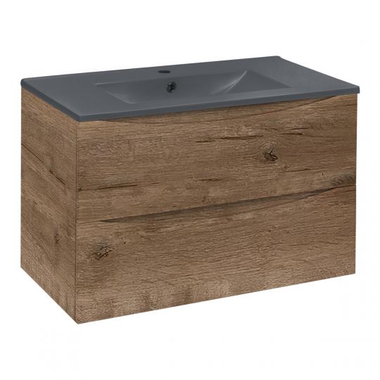 Тумба под раковину Vincea Mia MC800 VMC-2MC800GW 80Х46 с ящиками схема 36