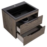 Тумба под раковину Vincea Chiara 2D 2C2600 VMC-2C2600TO 60Х47 с ящиками схема 12