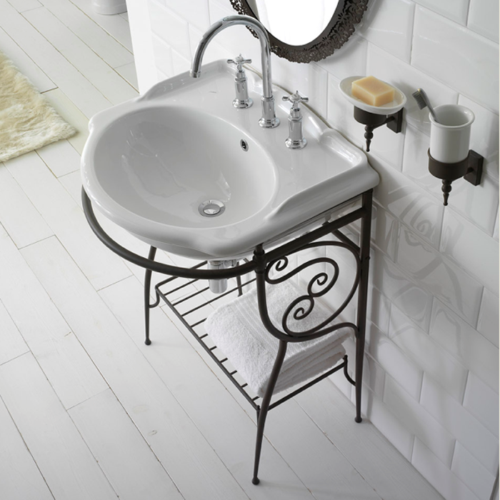 Изображение Консоль Globo Paestum PA034 met.antico 71Х58