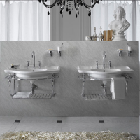 Раковины Globo Paestum PA056.BI*1 62Х54 схема 1