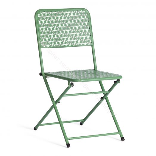 Стул Secret De Maison Villa стальной сплав, зелёный