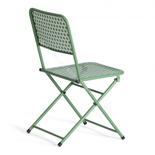 Стул Secret De Maison Villa стальной сплав, зелёный