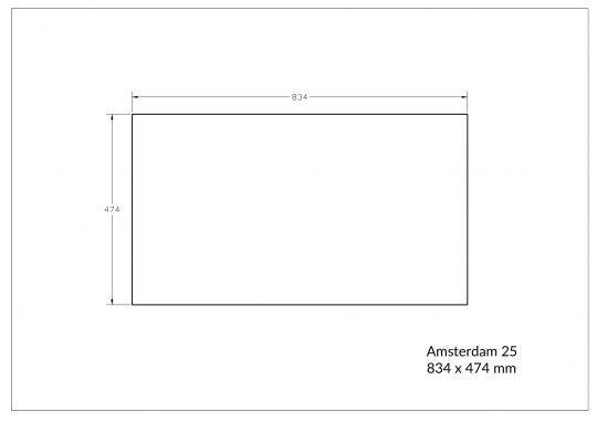 Двойная Мойка Reginox REGI GRANITE Amsterdam 25 85х49 см схема 3 Двойная Мойка Reginox REGI GRANITE Amsterdam 25 85х49 см схема 3