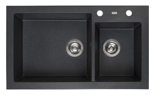 Двойная Мойка Reginox REGI GRANITE Amsterdam 25 85х49 см схема 4 Двойная Мойка Reginox REGI GRANITE Amsterdam 25 85х49 см схема 4