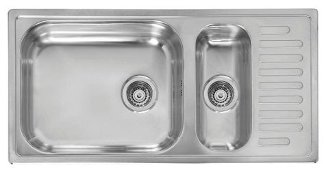 Мойка Reginox ELEGANCE Minister R25* (клапан-автомат, реверсивная) 100х50 см