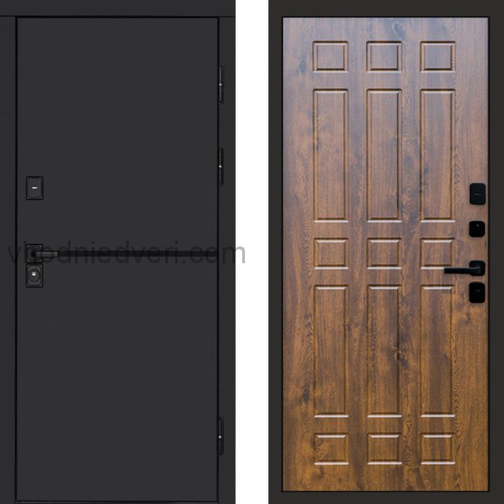 Входная дверь Termo-door Тренд Black - Спарта Дуб