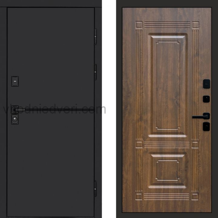 Входная дверь Termo-door Тренд Black - Мадрид Дуб