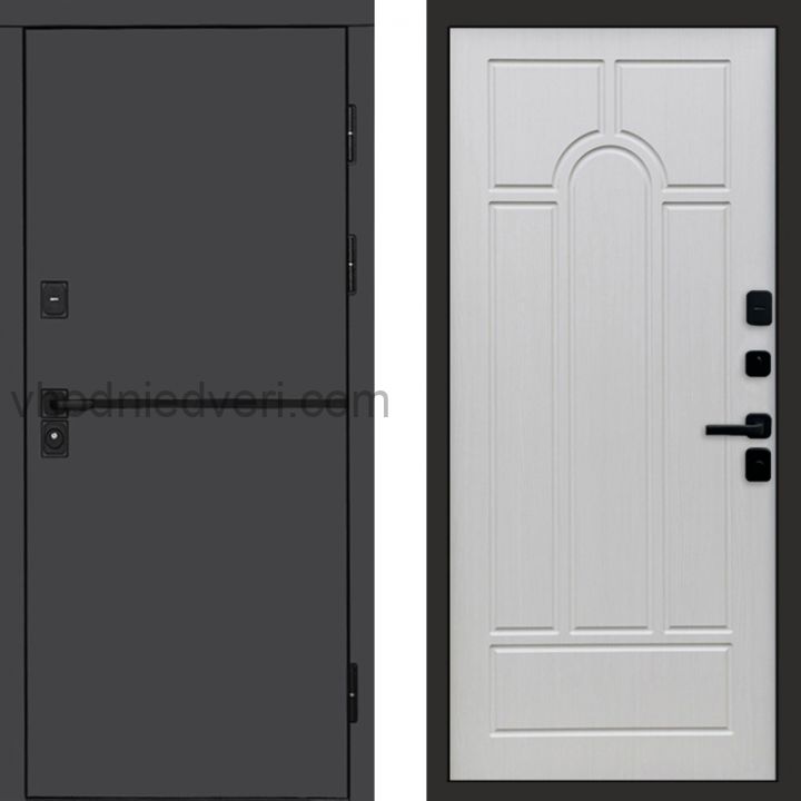 Входная дверь Termo-door Тренд Графит - Арка Лиственница