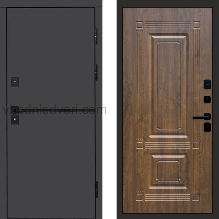 Входная дверь Termo-door Тренд Графит - Мадрид Дуб