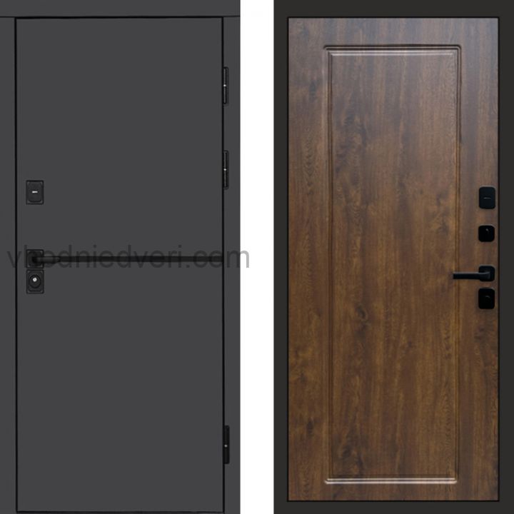 Входная дверь Termo-door Тренд Графит - Гранд Дуб