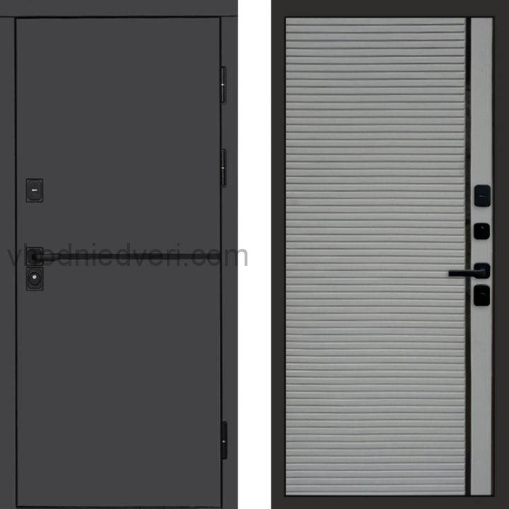 Входная дверь Termo-door Тренд Графит - Porte Грей софт