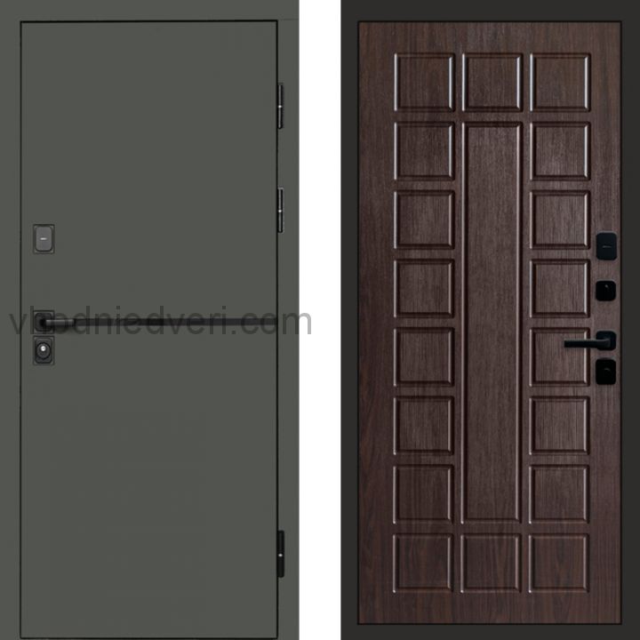 Входная дверь Termo-door Тренд Грин - Престиж Венге