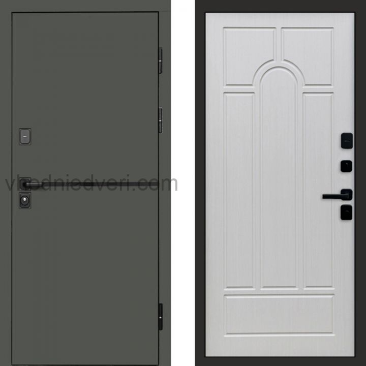 Входная дверь Termo-door Тренд Грин - Арка Лиственница