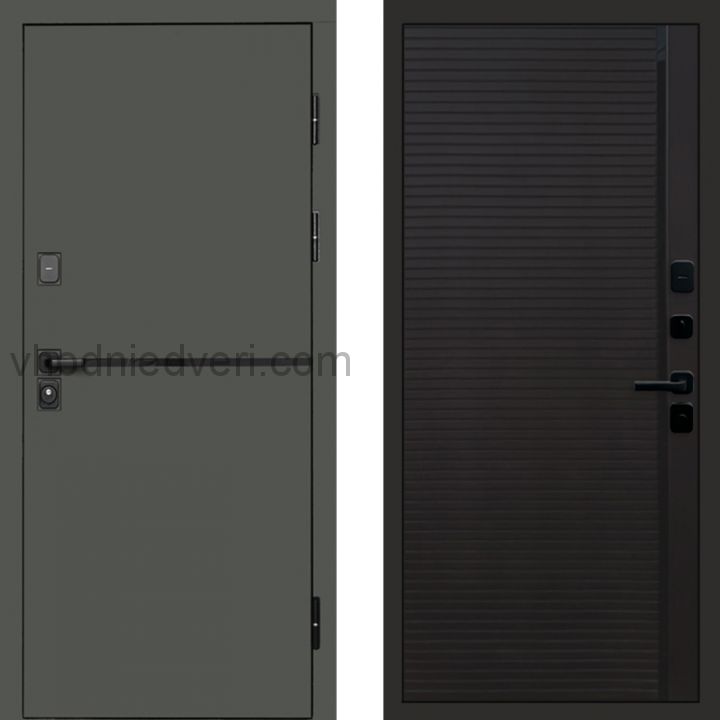 Входная дверь Termo-door Тренд Грин - Porte black