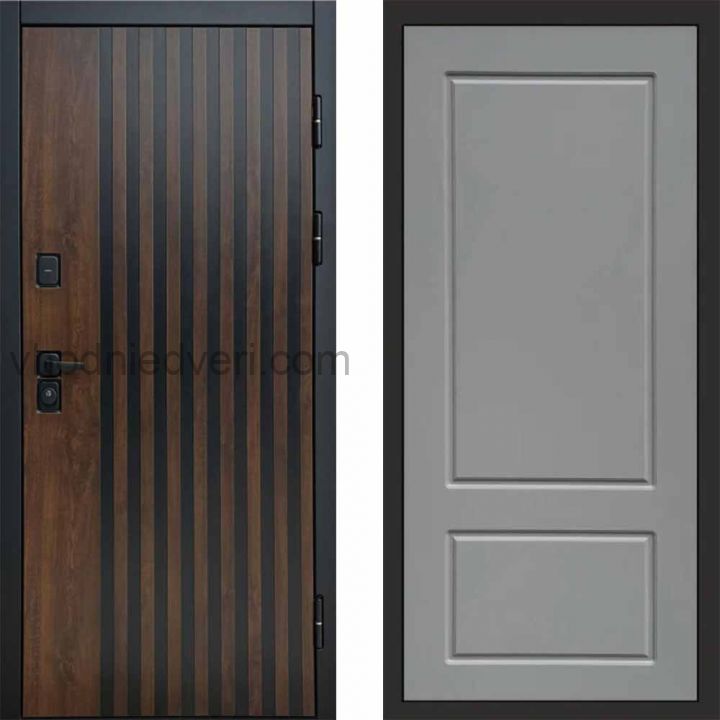 Входная дверь Termo-door Кантри - Марсель Грей софт