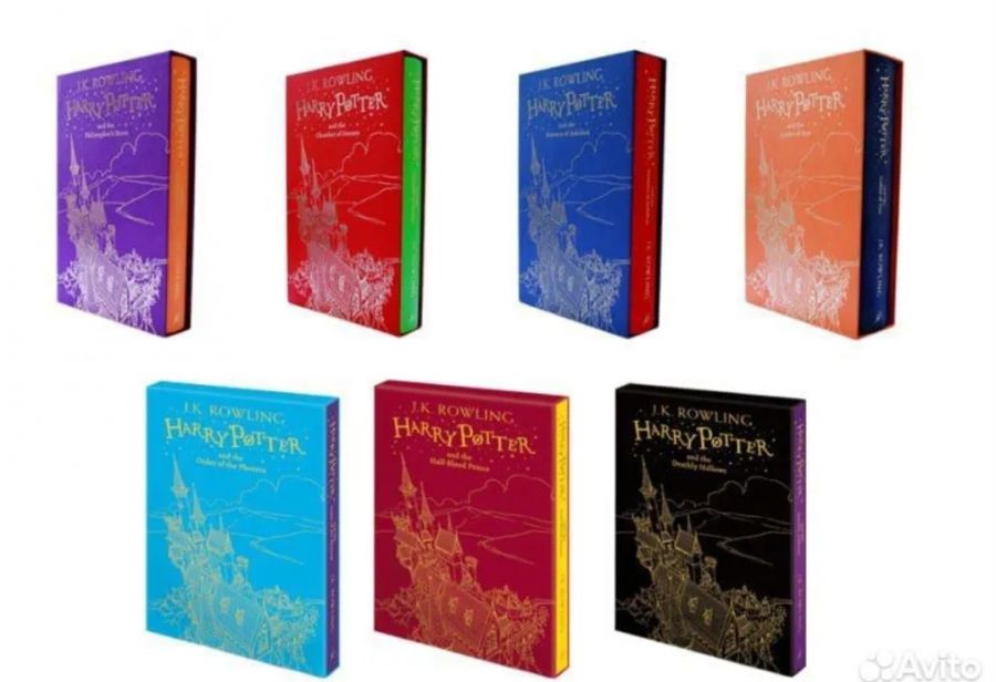 Harry potter 1-7 deluxe подарочное издание