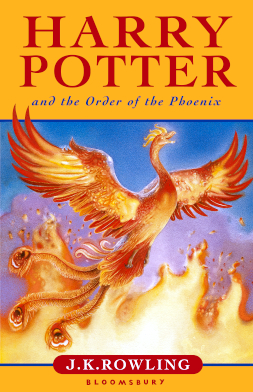 Harry Potter and the order of the Phoenix британское первое издание