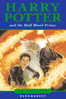 Harry Potter and the half-blood Prince британское первое издание
