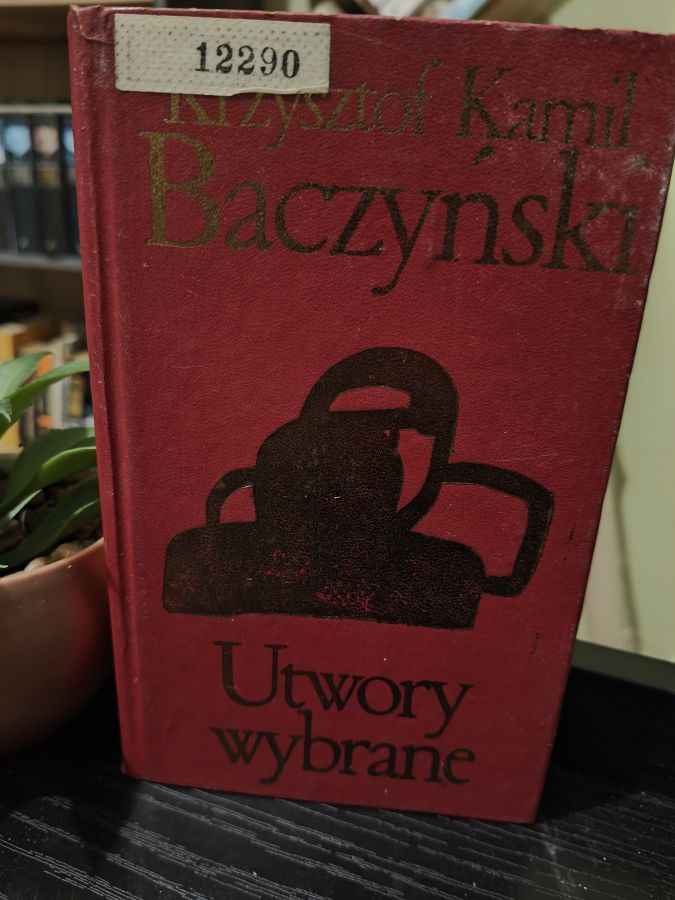 Krzysztof Baczyński, Utwory wybrane