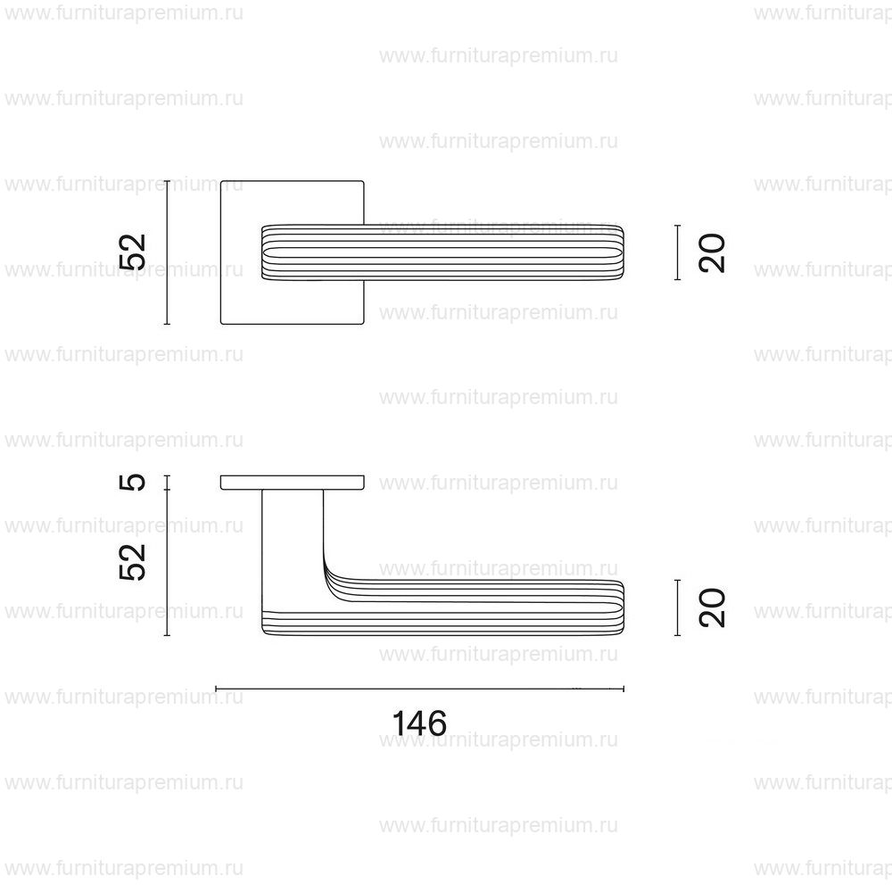 Ручка Aprile Larice Q 5S