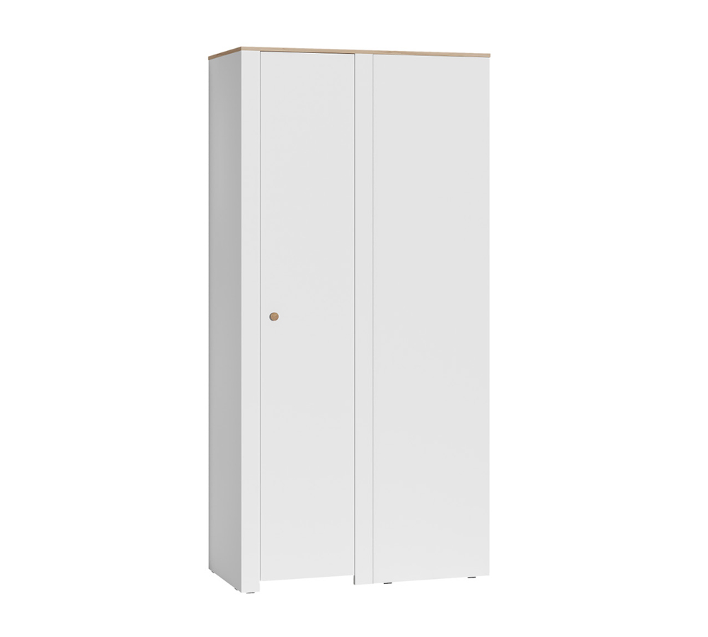 Джастин Шкаф угловой 13.229 белый/дуб белый