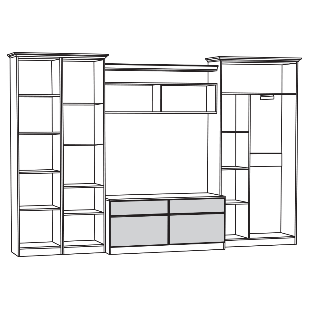 Стенка Ливерпуль №3 (3400мм)
