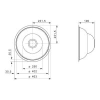 Мойка Reginox ELITE Double L * 463 см 46х46 см схема 2