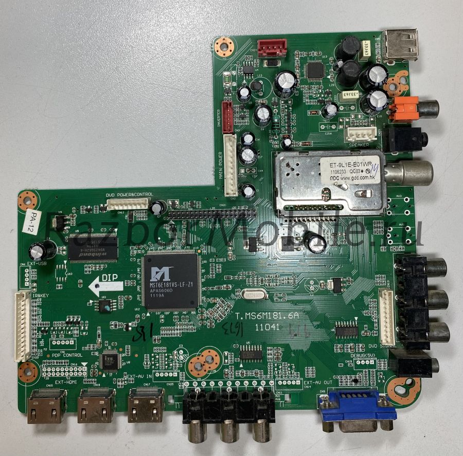 Системная плата (main) T.MS6M181.6A 11041