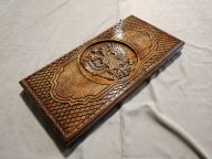 Нарды резные "Держава" большие 60