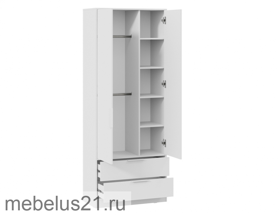Щкаф для одежды Марли Белый