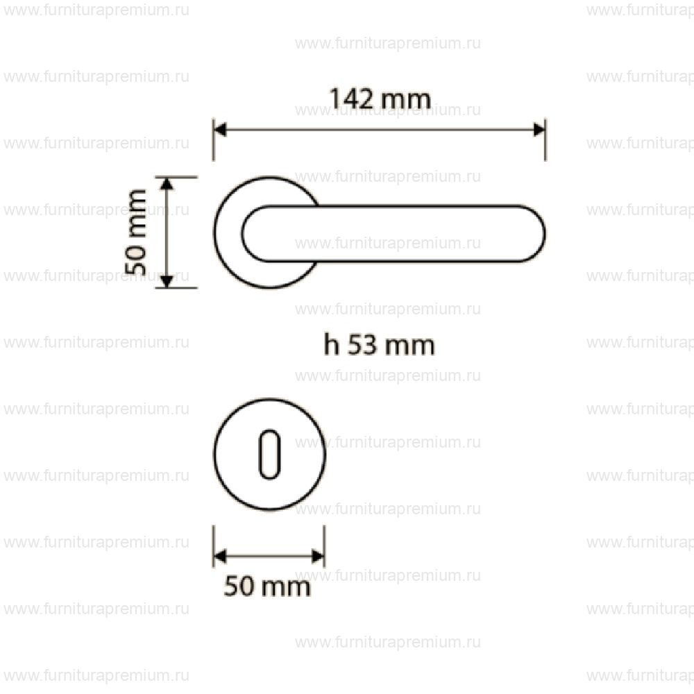Ручка Linea Cali Target Zincral 466 RB 027