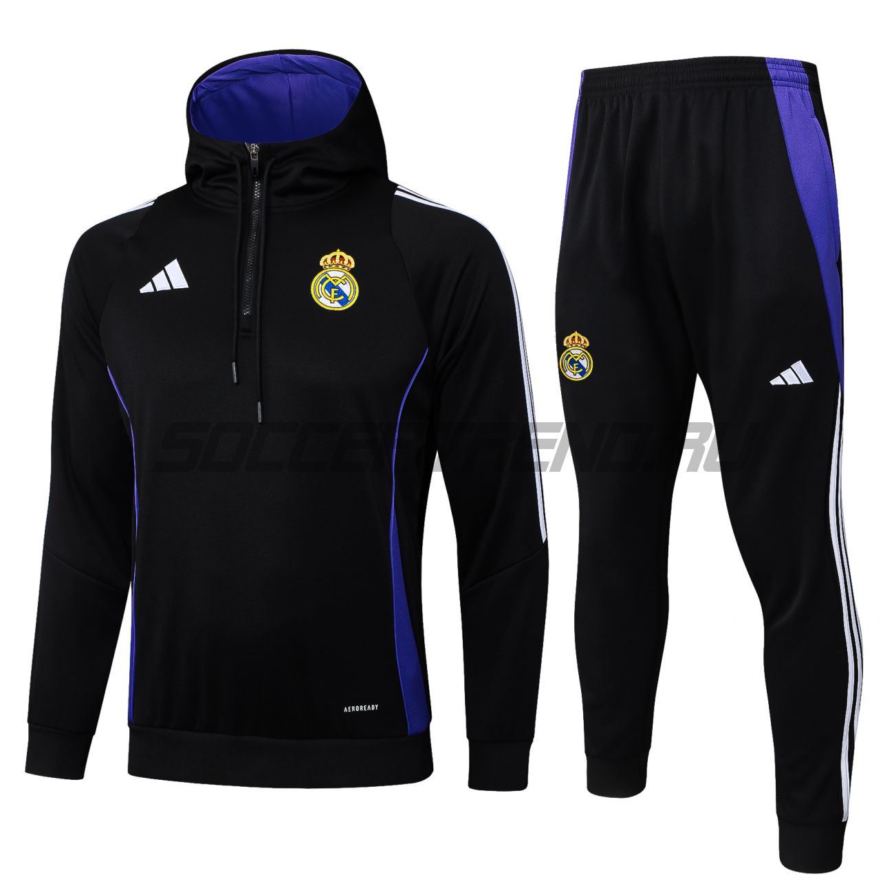 Тренировочный костюм с капюшоном Real Madrid 24/25