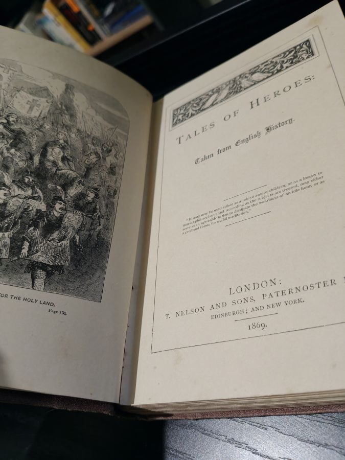 Tales of heroes: taken from English history