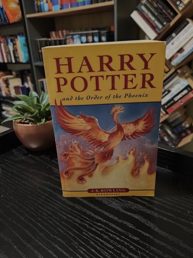 Harry Potter and the order of the Phoenix британское издание первый тираж