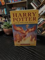 Harry Potter and the order of the Phoenix британское издание первый тираж