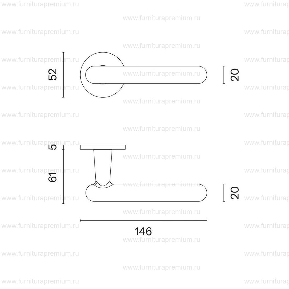 Ручка Aprile Asteria R 5S