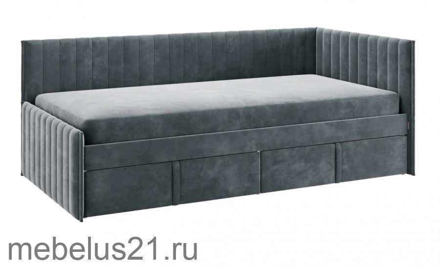 Кровать с ящиками Твикс (Тахта) 90х200 см