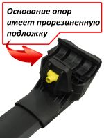 Багажник на крышу Kia Sportage 4, Turtle Air 2, аэродинамические дуги на интегрированные рейлинги (черный цвет)